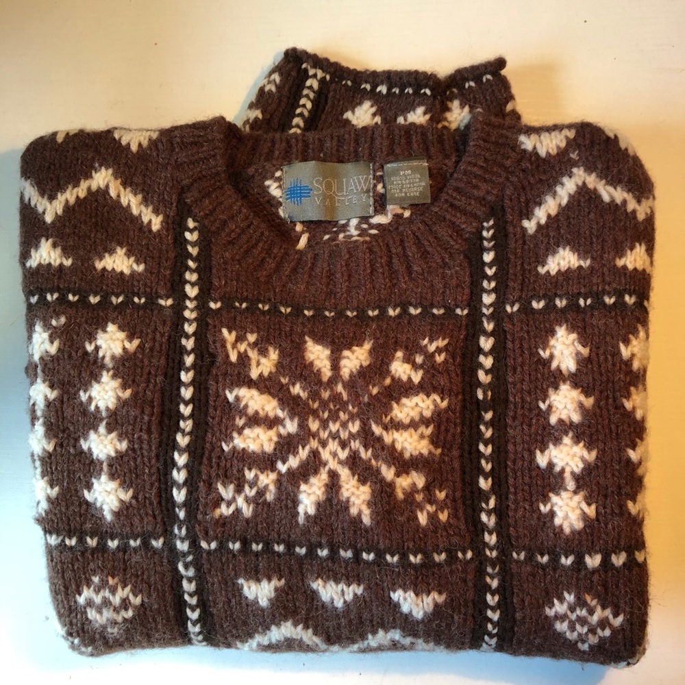 Vintage Crop Sweater